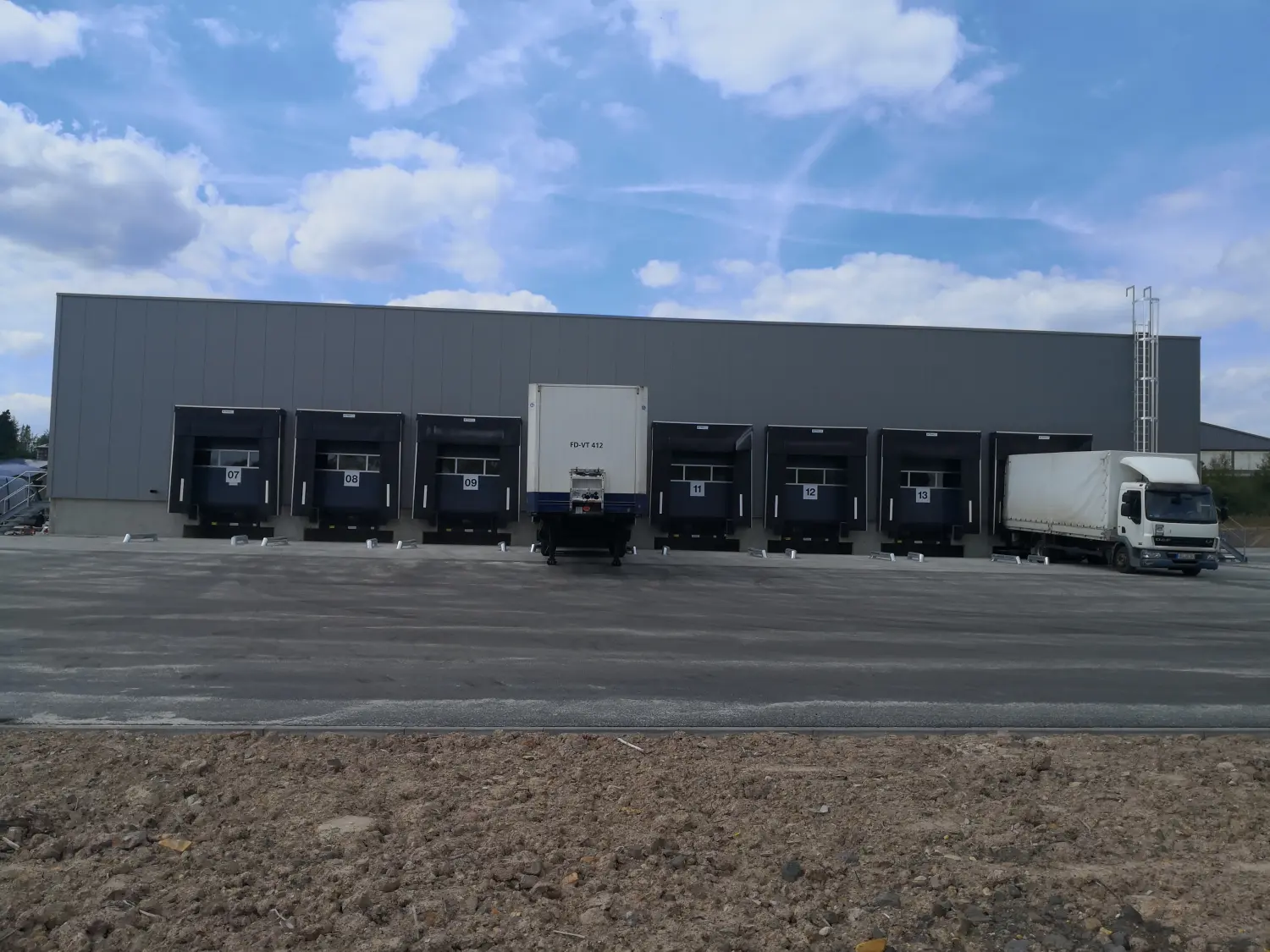 Logistikzentren mit der Verladetechnik der Absolut GmbH